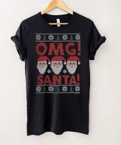 Womens Oh My God Becky Look at His Beard Santa Claus Christmas Shirt