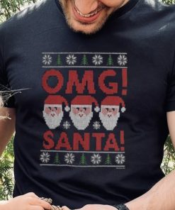 Womens Oh My God Becky Look at His Beard Santa Claus Christmas Shirt