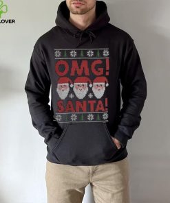 Womens Oh My God Becky Look at His Beard Santa Claus Christmas Shirt