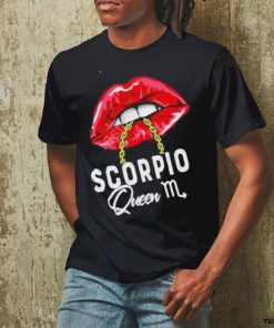 Womens Pink Lips Scorpio Queen Shirt