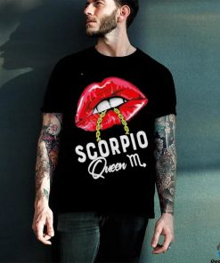Womens Pink Lips Scorpio Queen Shirt