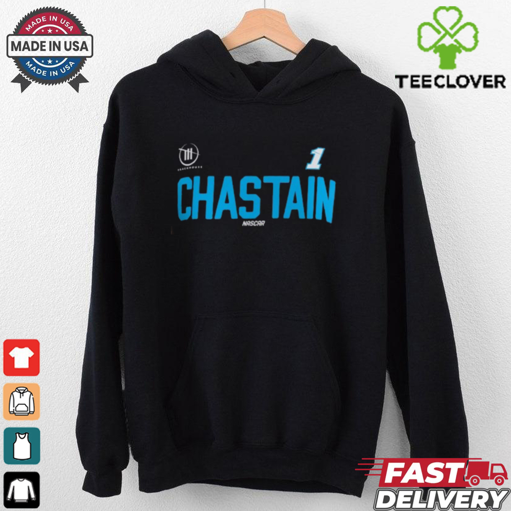 Women's Ross Chastain G III 4Her by Carl Banks Black Batter Up V Neck T Shirt Women's Ross Chastain G III 4Her by Carl Banks Black Batter Up V Neck T Shirt