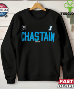 Women's Ross Chastain G III 4Her by Carl Banks Black Batter Up V Neck T Shirt