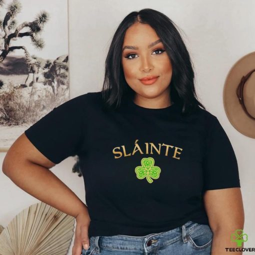 Women’s Slainte St. Patrick’s Day Print Shirt