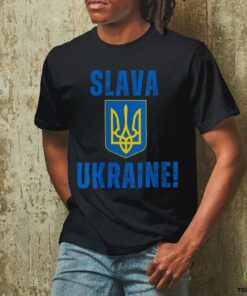 Womens Slava Ukraine V Neck T Shirt
