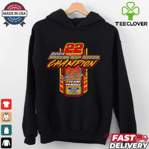 Women’s Team Penske Black Joey Logano 2024 NASCAR Cup Series Champion Lifestyle shirt