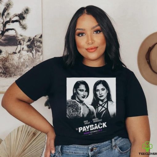 Women’s World Champion Rhea Ripley Defends Against Raquel Rodriguez At WWE Payback Unisex T Shirt