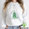 Women’s Yellow Merry And Bright Christmas Tree Shirt