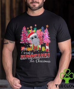 Womens i want a hippopotamus for christmas xmas hippo kids t shirt 2 Womens i want a hippopotamus for christmas xmas hippo kids t shirt