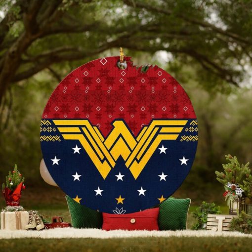 Wonder Woman Marvel Avengers 2023 Holiday Gifts Custom Name Christmas Ornament