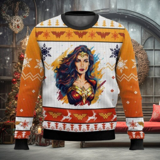 Wonder Woman Ugly Sweater