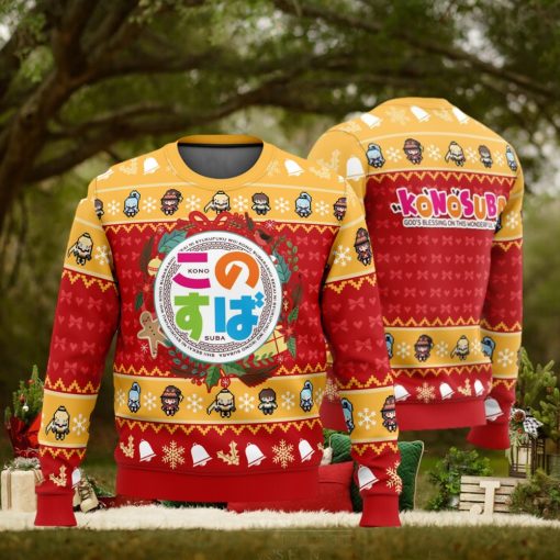 Wonderful Christmas Konosuba Ugly Christmas Sweater