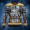 Guinness Beer Ugly Christmas Sweater, Faux Wool Sweater, Gifts For Beer Lovers, International Beer Day, Best Christmas Gifts For 2022 – Prinvity
