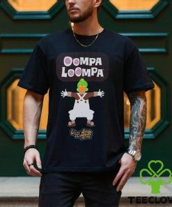 Wonka Oompa Loompa Adults Black Short Sleeved T Shirt
