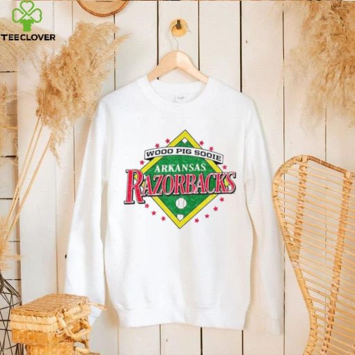 Woo Pig Sooie Arkansas Baseball Shirt