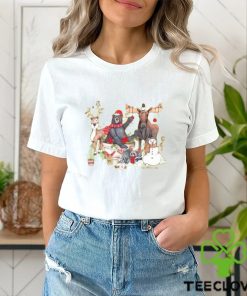 Woodland Critter Christmas Gathering T Shirt