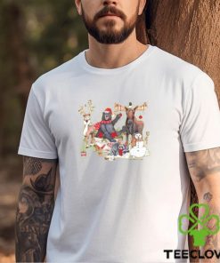 Woodland Critter Christmas Gathering T Shirt