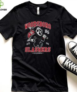 Woodsboro High School Mascot Vintage Distressed Horror College Mascot Shirt