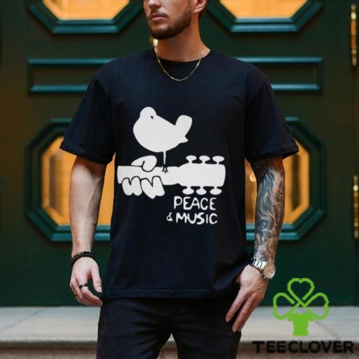 Woodstock 1969 old classic guitar shirt