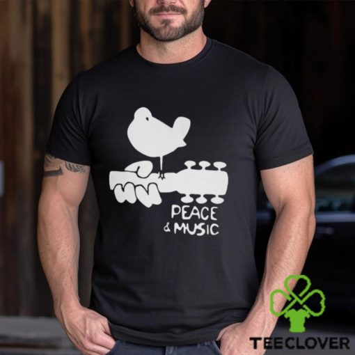 Woodstock 1969 old classic guitar shirt