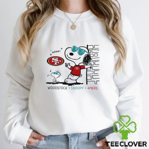 Woodstock Snoopy 49ers hoodie, sweater, longsleeve, shirt v-neck, t-shirt,sweater