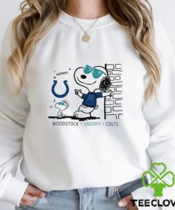 Woodstock Snoopy Colts hoodie, sweater, longsleeve, shirt v-neck, t-shirt,sweater