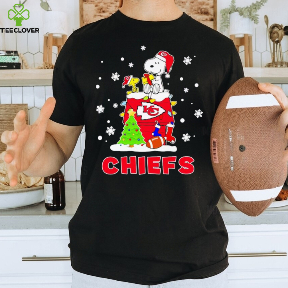 Snoopy Kansas City Chiefs Christmas shirt, hoodie, sweater, long