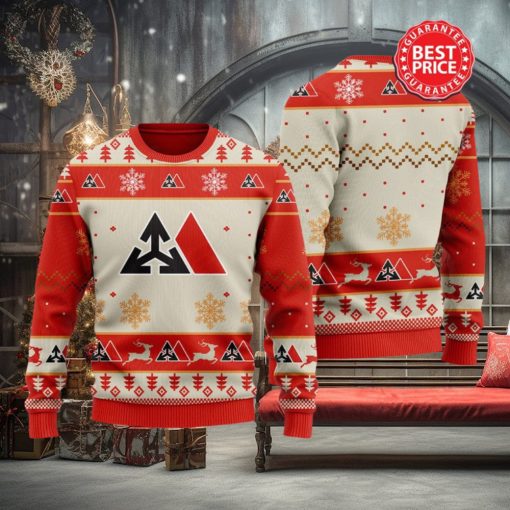Wool Sweater Many Logo Reindeer Snowflake Ugly Christmas SweaterWool Sweater Many Logo Reindeer Snowflake Ugly Christmas Sweater