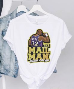 Worked At The Gym The Mailman Men Karl Malone Shirt