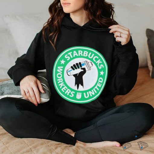 Workers united Starbucks logo parody hoodie, sweater, longsleeve, shirt v-neck, t-shirt