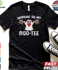 Working on my boo tee gym Halloween shirt 2 Working on my boo tee gym Halloween shirt