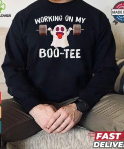 Working on my boo tee gym Halloween shirt 3 Working on my boo tee gym Halloween shirt