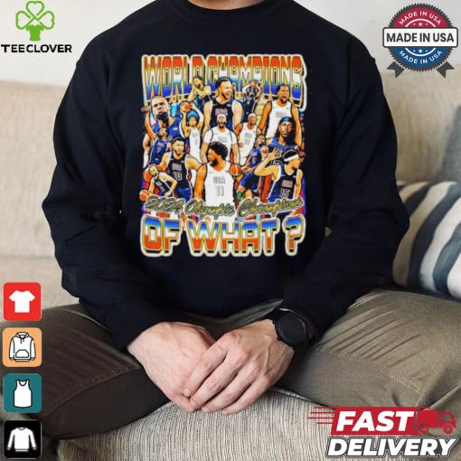 World Champions 2024 Olympic Champions of what graphic shirt