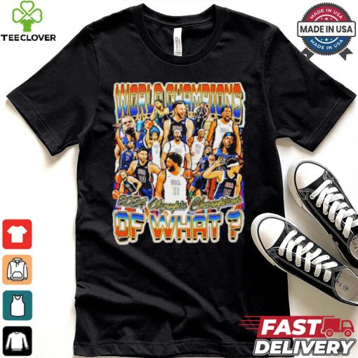 World Champions 2024 Olympic Champions of what graphic shirt