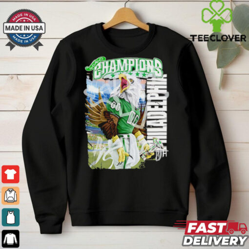 World Champions 2024 Philadelphia Eagles go Birds mascot shirt