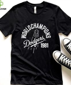 World Champions Dodgers 1981 shirt