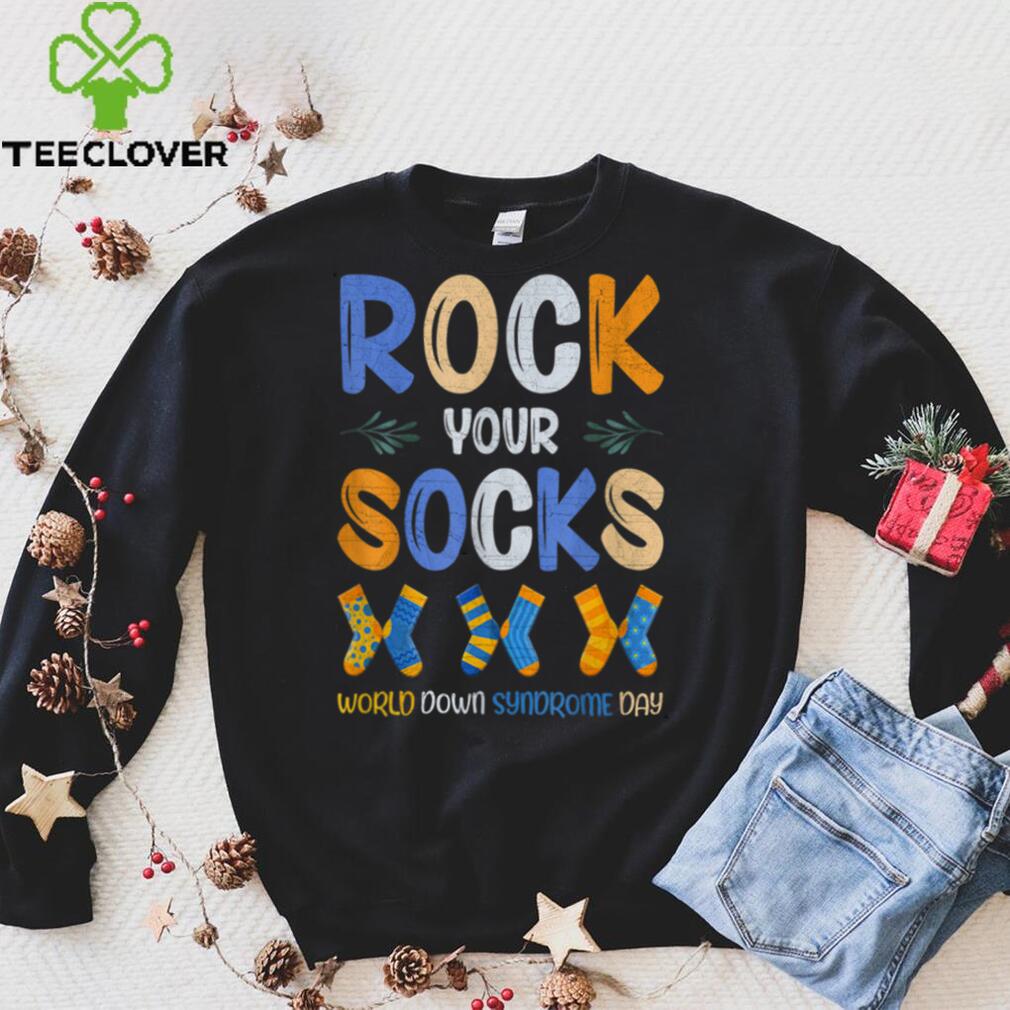 World Down Syndrome Day 21 March Rock Your Socks Awareness T Shirt World Down Syndrome Day 21 March Rock Your Socks Awareness T Shirt