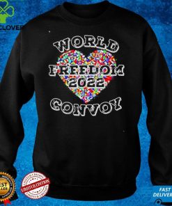 World Freedom 2022 Convoy Canadian Truckers Support Shirt