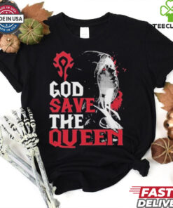 World Of Warcraft God Save The Queen Sylvanas Windrunner Shirt