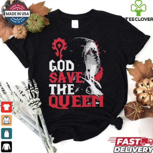 World Of Warcraft God Save The Queen Sylvanas Windrunner Shirt