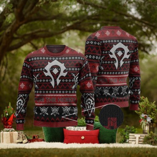 World Of Warcraft New Horde Ugly Christmas Sweater For Men
