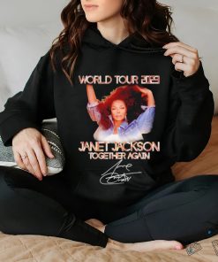 World Tour 2023 Janet Jackson Together again signature shirt