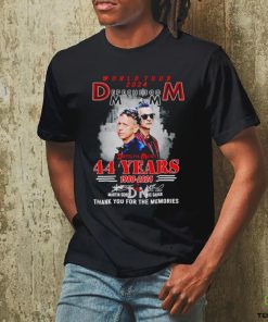 World Tour 2024 Depeche Mode 44 years 1980 2024 thank you for the memories shirt