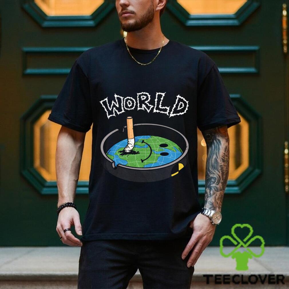 World drawing earth shirt World drawing earth shirt
