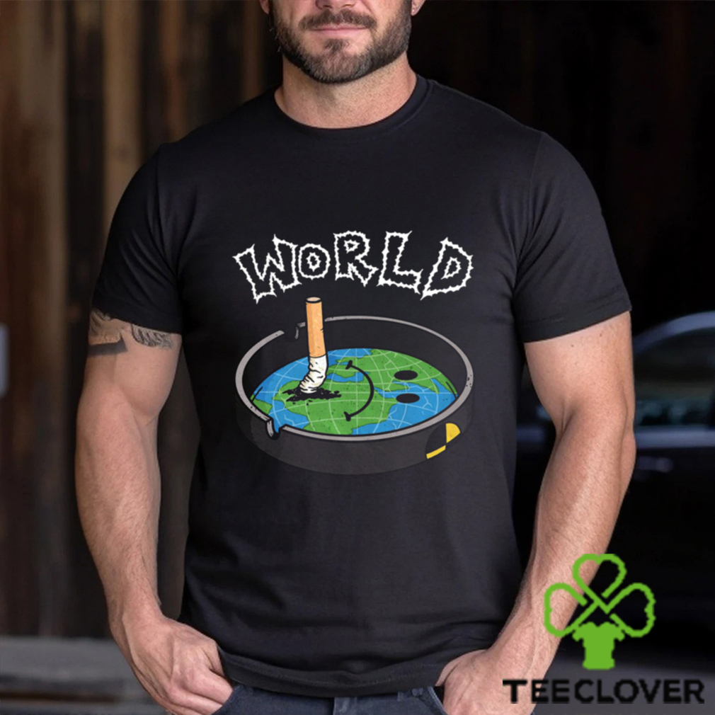 World drawing earth shirt World drawing earth shirt