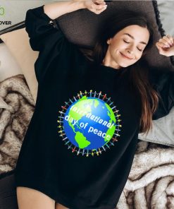 World peace international day of peace world and kids art shirt