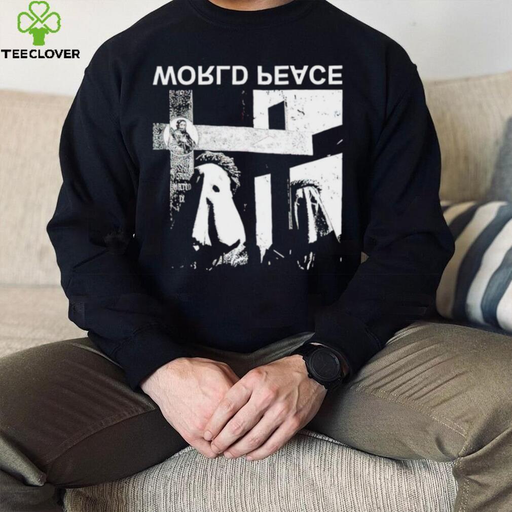 World peace inversion shirt World peace inversion shirt