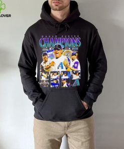 World series Champions 2001 Arizona Diamondbacks baseball famous players portrait shirt