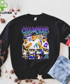 World series Champions 2001 Arizona Diamondbacks baseball famous players portrait hoodie, sweater, longsleeve, shirt v-neck, t-shirt