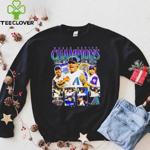 World series Champions 2001 Arizona Diamondbacks baseball famous players portrait hoodie, sweater, longsleeve, shirt v-neck, t-shirt